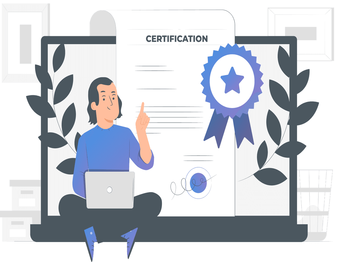 Certificates Illustration